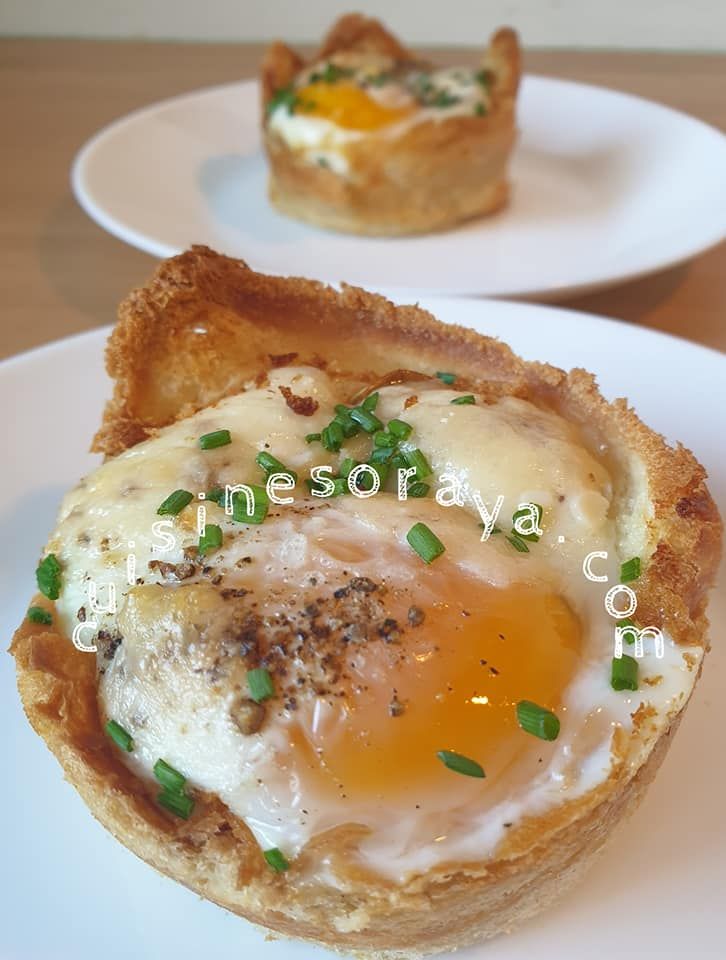 Oeuf cocotte dans son pain de mie
