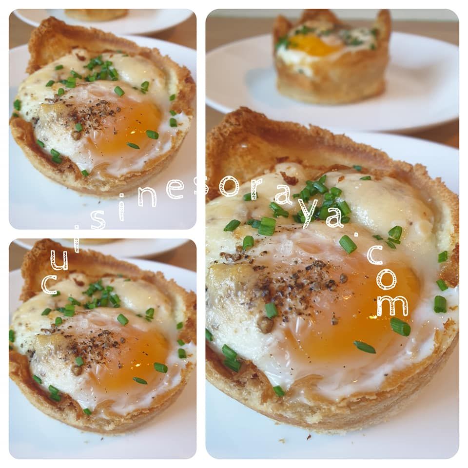Oeuf cocotte dans son pain de mie