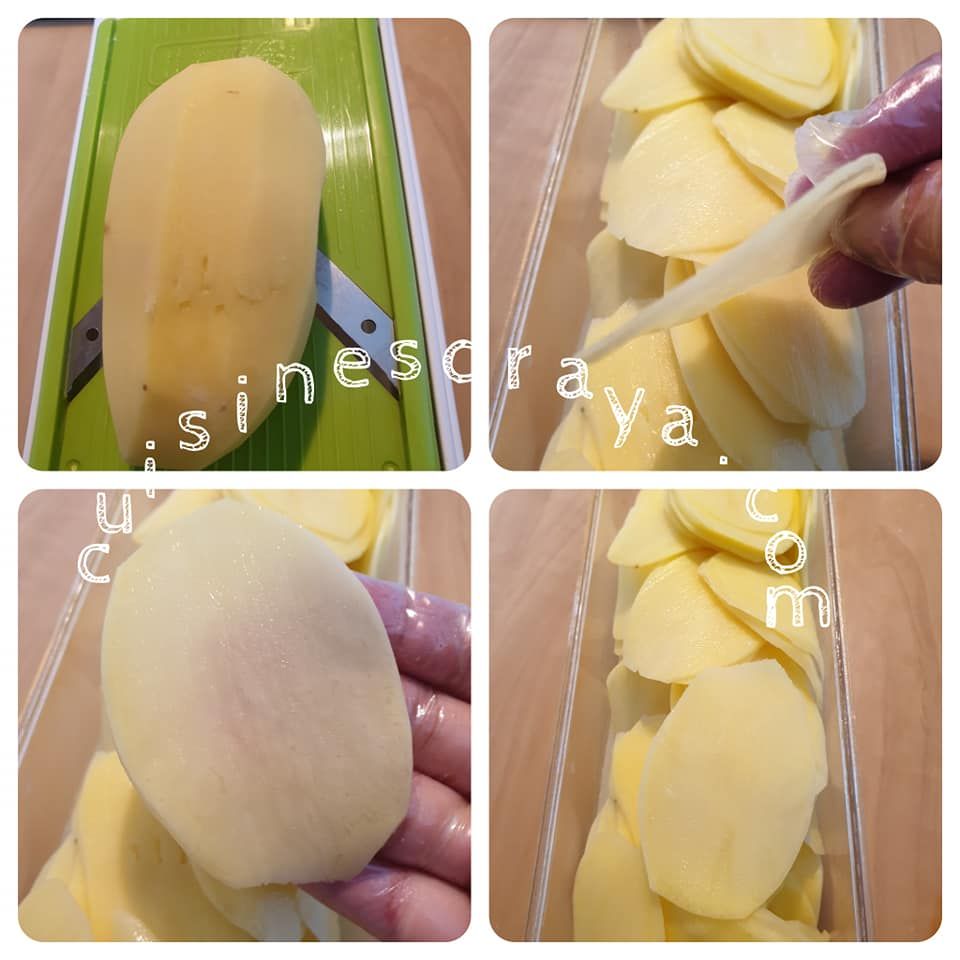 Cake pommes de terre façon raclette