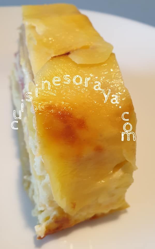 Cake pommes de terre façon raclette