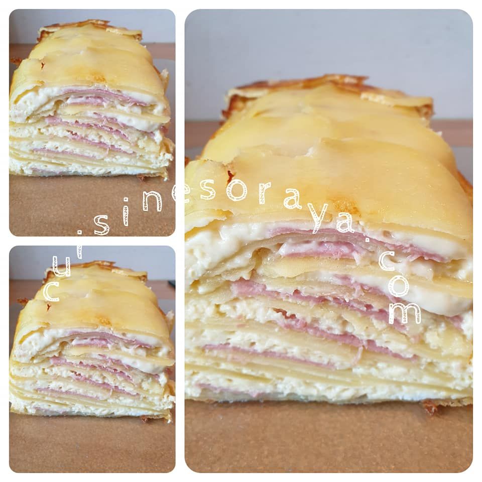 Cake pommes de terre façon raclette