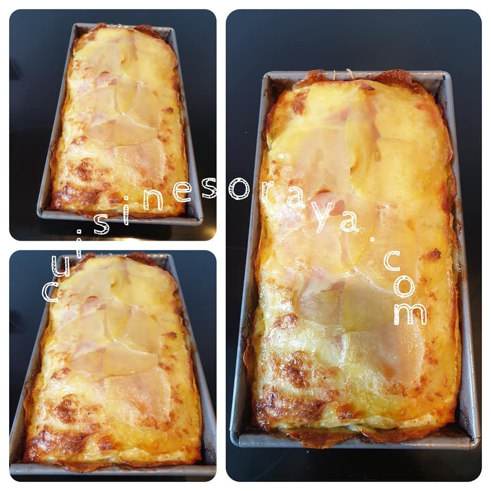 Cake pommes de terre façon raclette