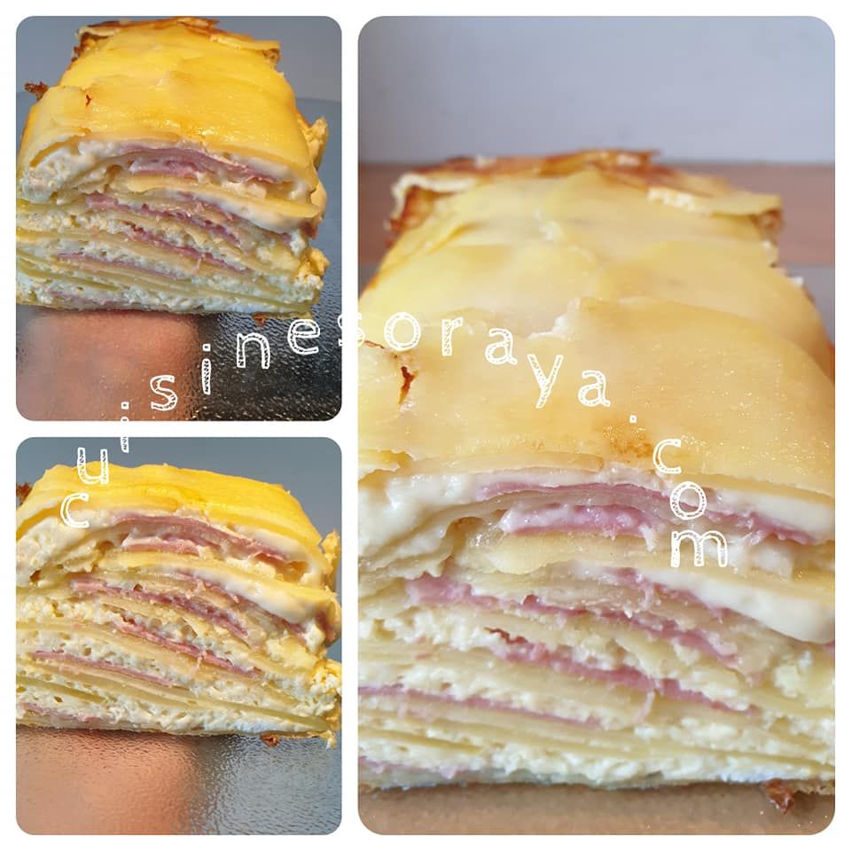 Cake pommes de terre façon raclette