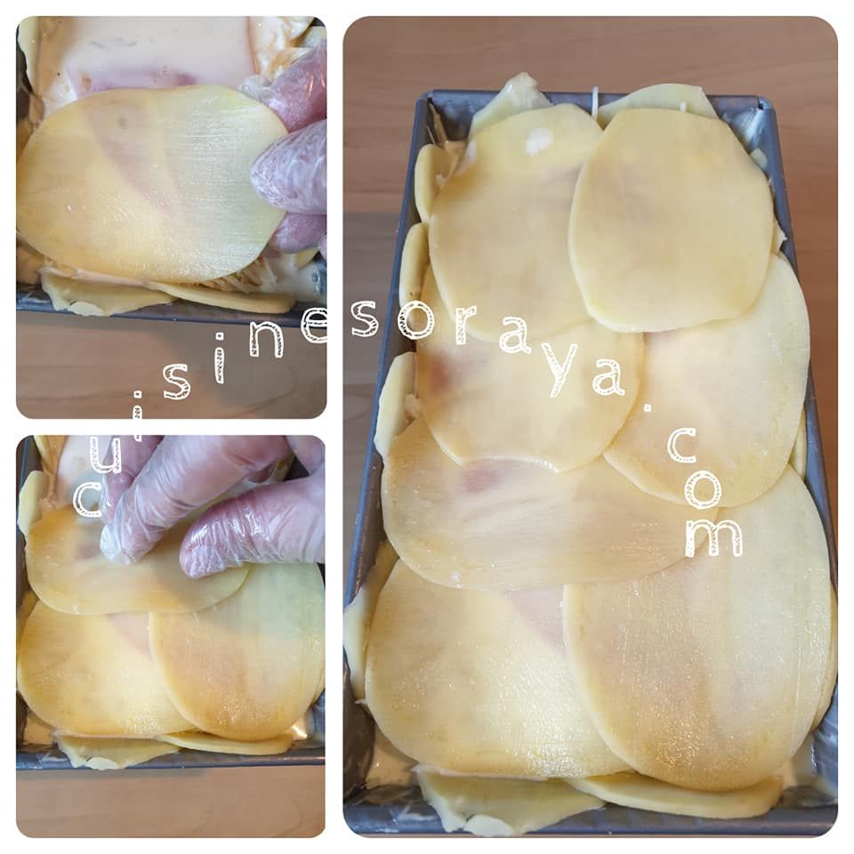 Cake pommes de terre façon raclette