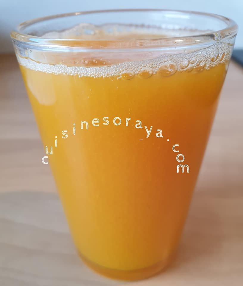 Jus brûle graisse / Ananas, pamplemousse et curcuma