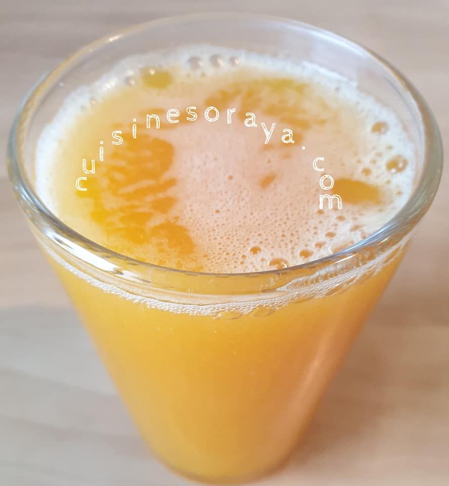 Jus brûle graisse / Ananas, pamplemousse et curcuma