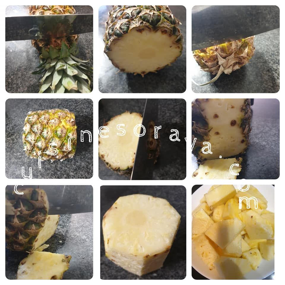 Jus brûle graisse / Ananas, pamplemousse et curcuma