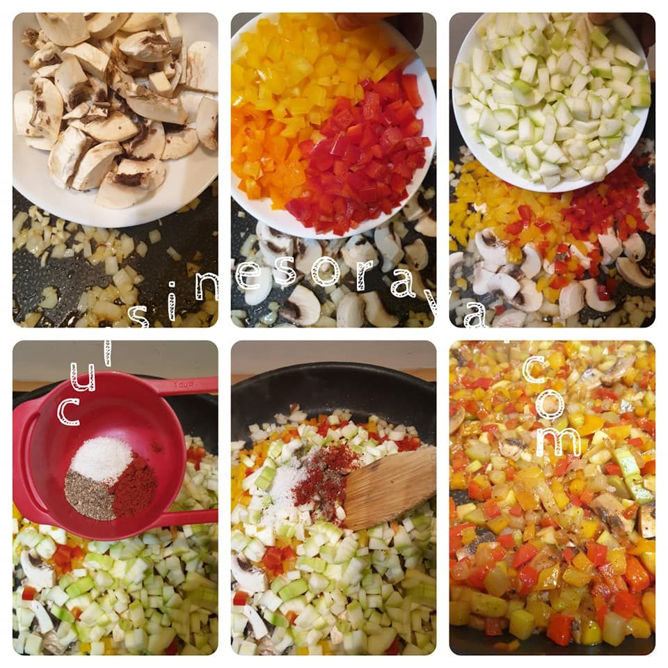 Escalopes de poulet gratinée avec sa sauce crémeuse aux légumes