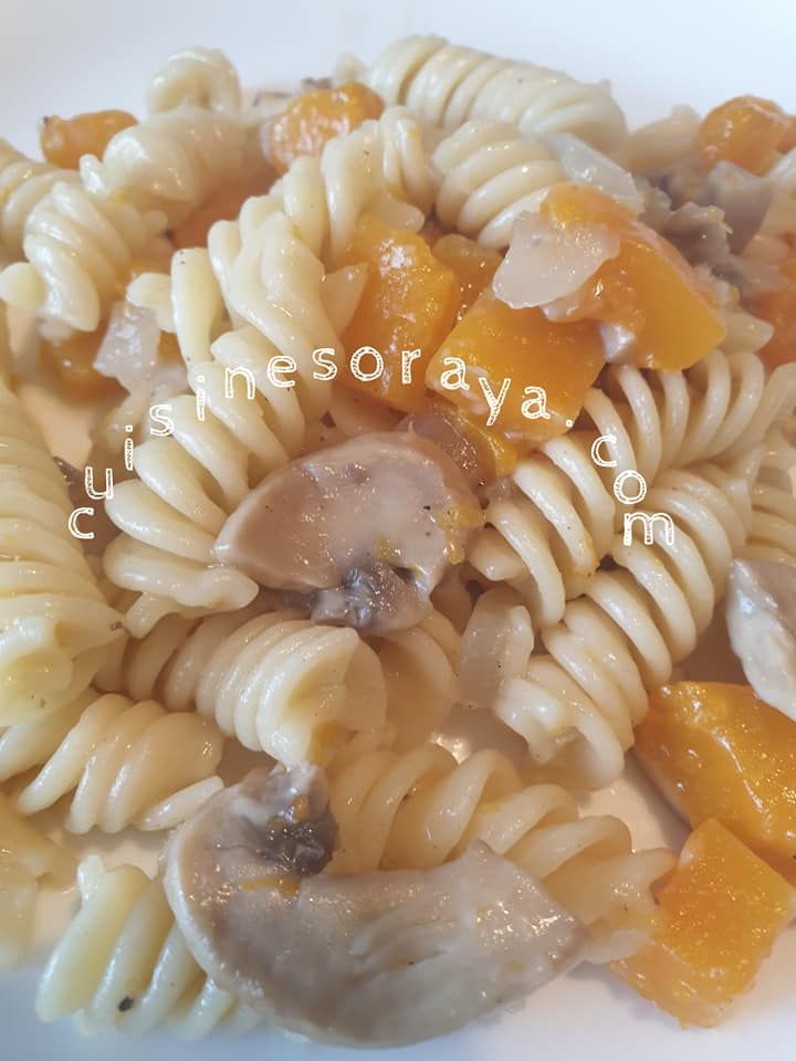 One Pasta butternut, champignons et parmesan