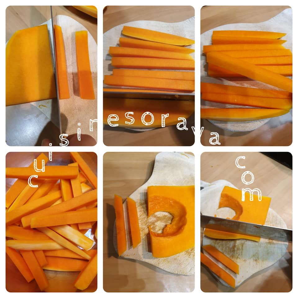 Frites de butternut