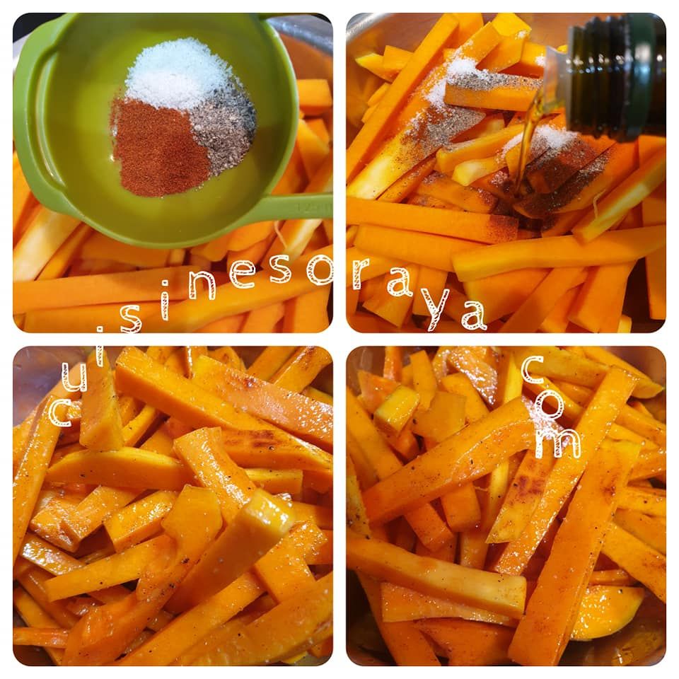 Frites de butternut