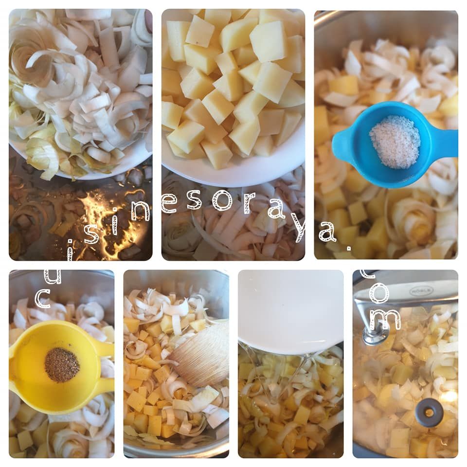 Endives au saumon fumé, pommes de terre et à la cancoillotte