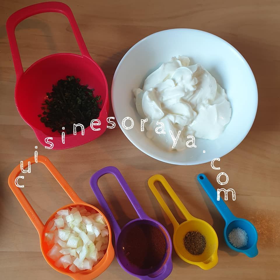 Patates douces au four et sa sauce au skyr ciboulette