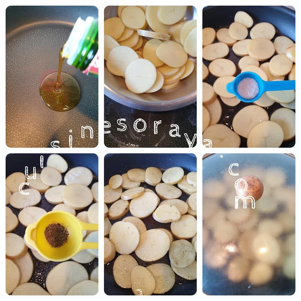 Faux filet sauce champignon, pomme de terre sautées au herbe et épinard à la crème
