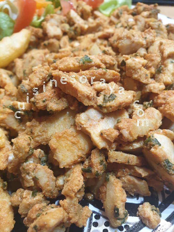 Kebab poulet maison