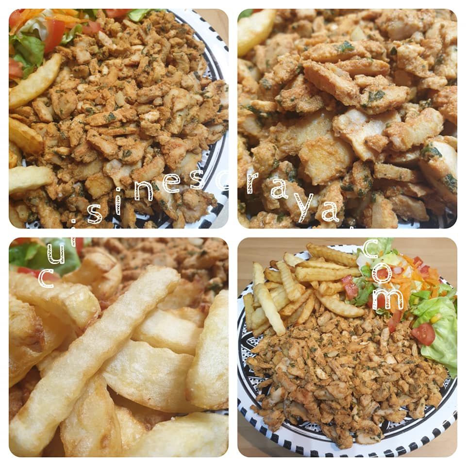Kebab poulet maison