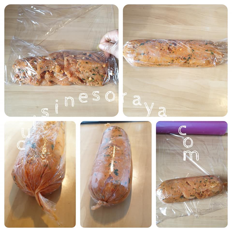 Kebab poulet maison