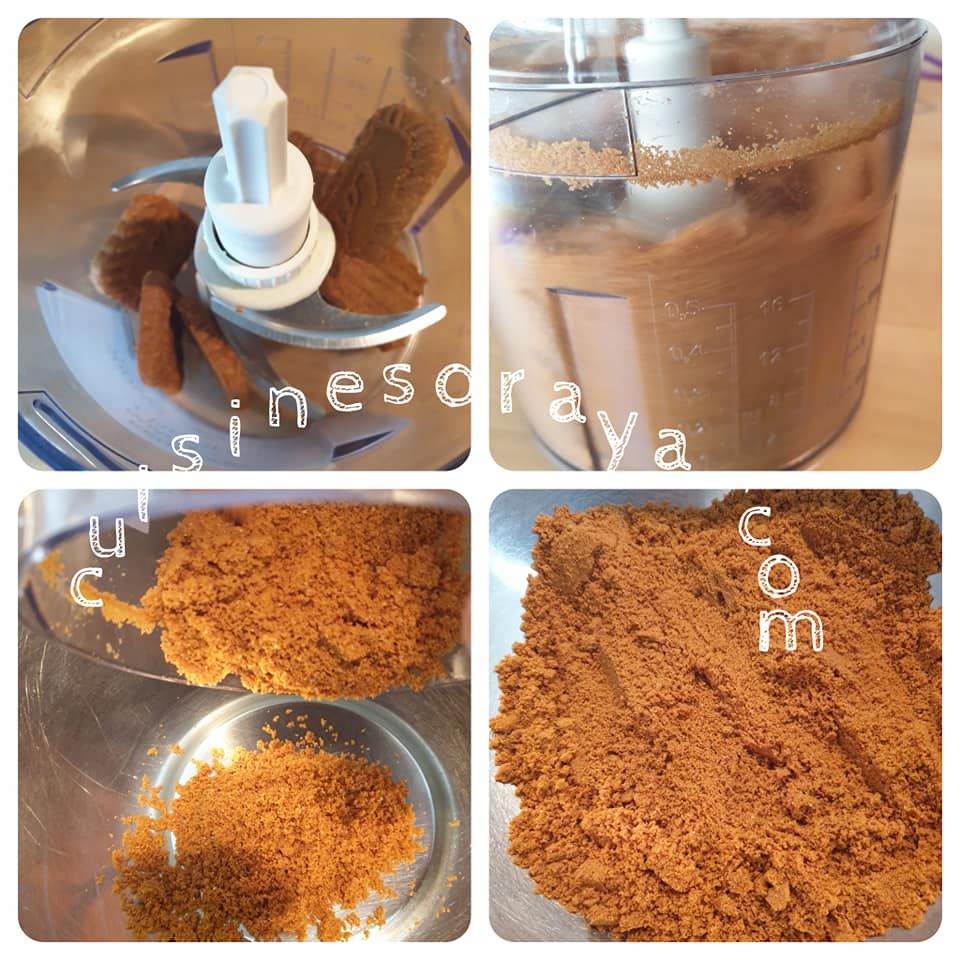 Gâteau au spéculoos avec 3 ingrédients