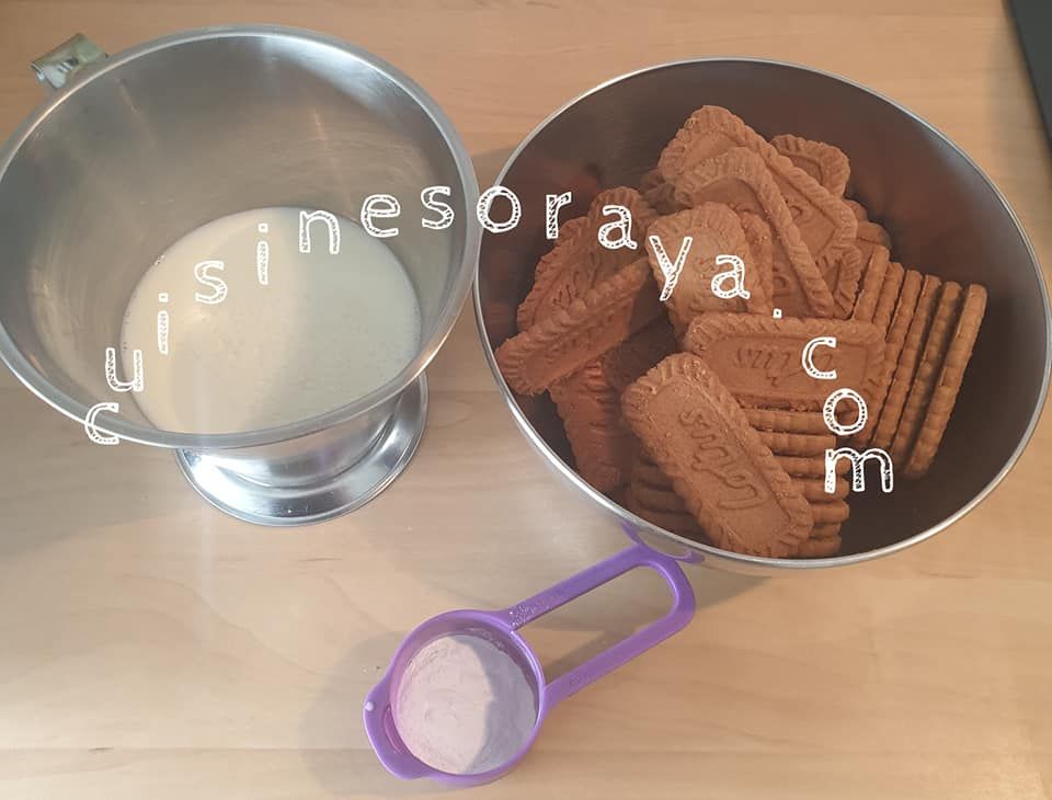 Gâteau au spéculoos avec 3 ingrédients