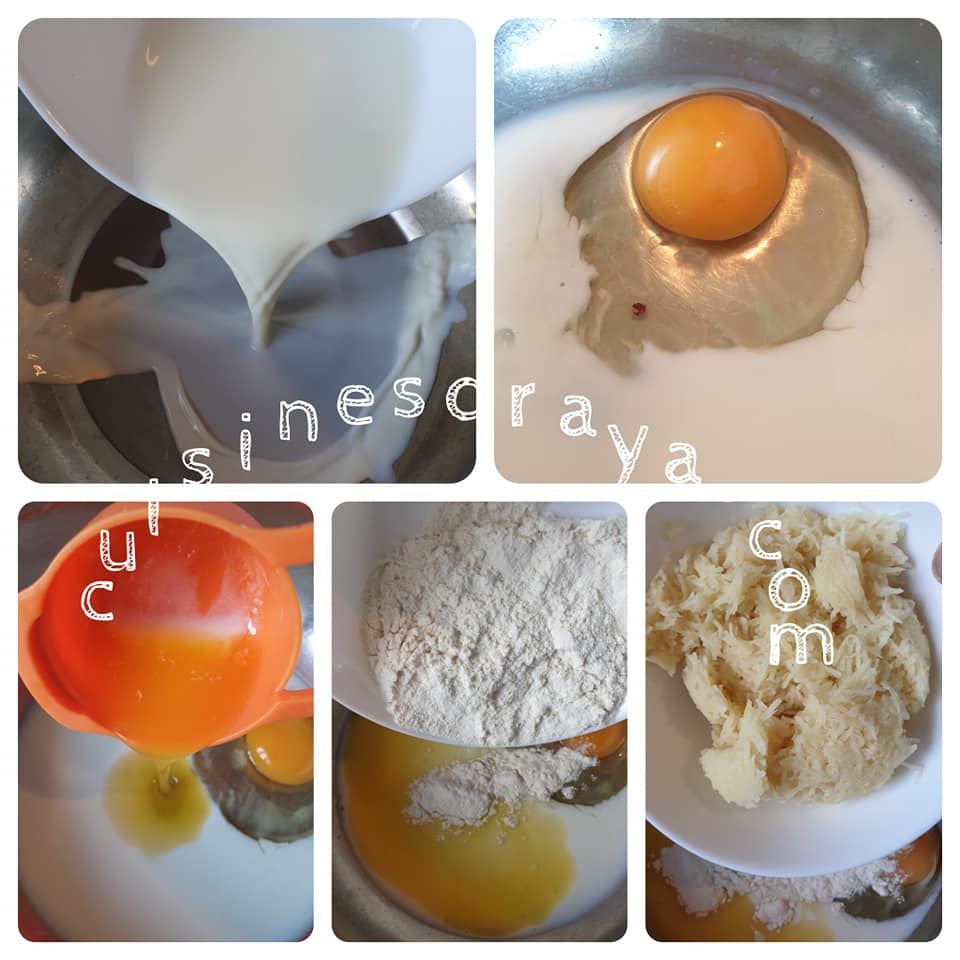 Gaufres à la pomme de terre au four
