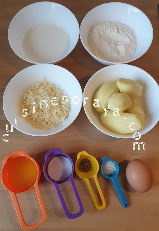 Gaufres à la pomme de terre au four