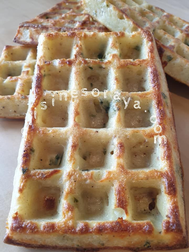 Gaufres à la pomme de terre au four