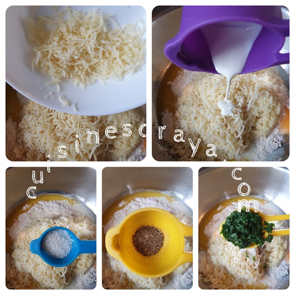 Gaufres à la pomme de terre au four