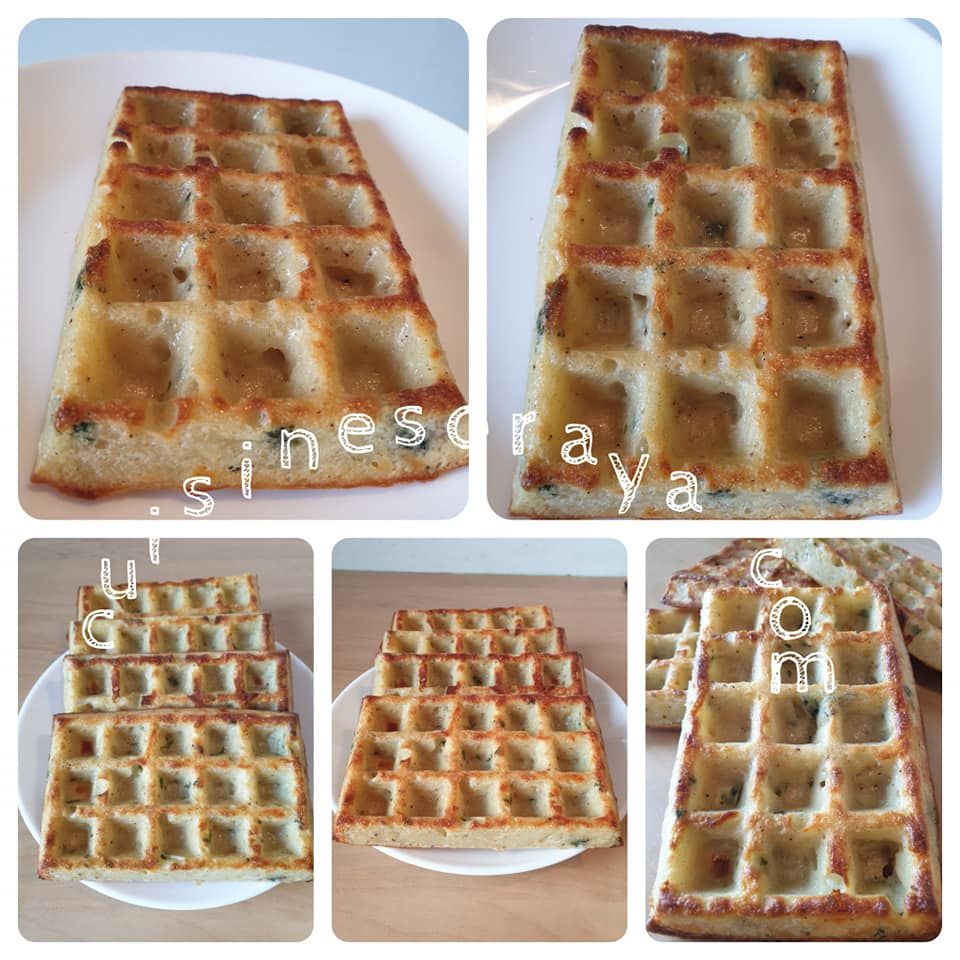 Gaufres à la pomme de terre au four