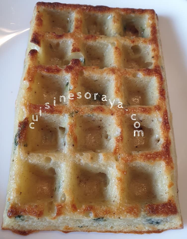 Gaufres à la pomme de terre au four