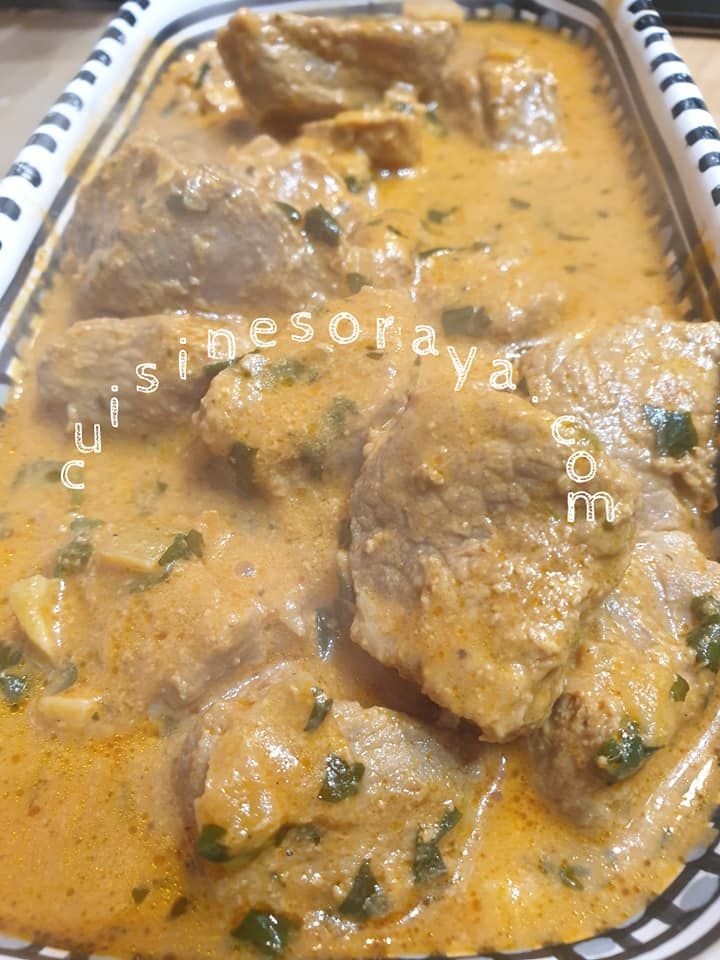 Curry d'agneau