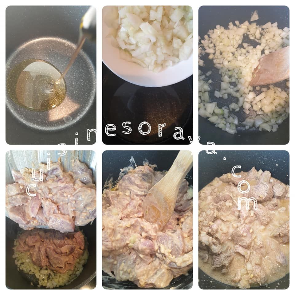 Curry d'agneau