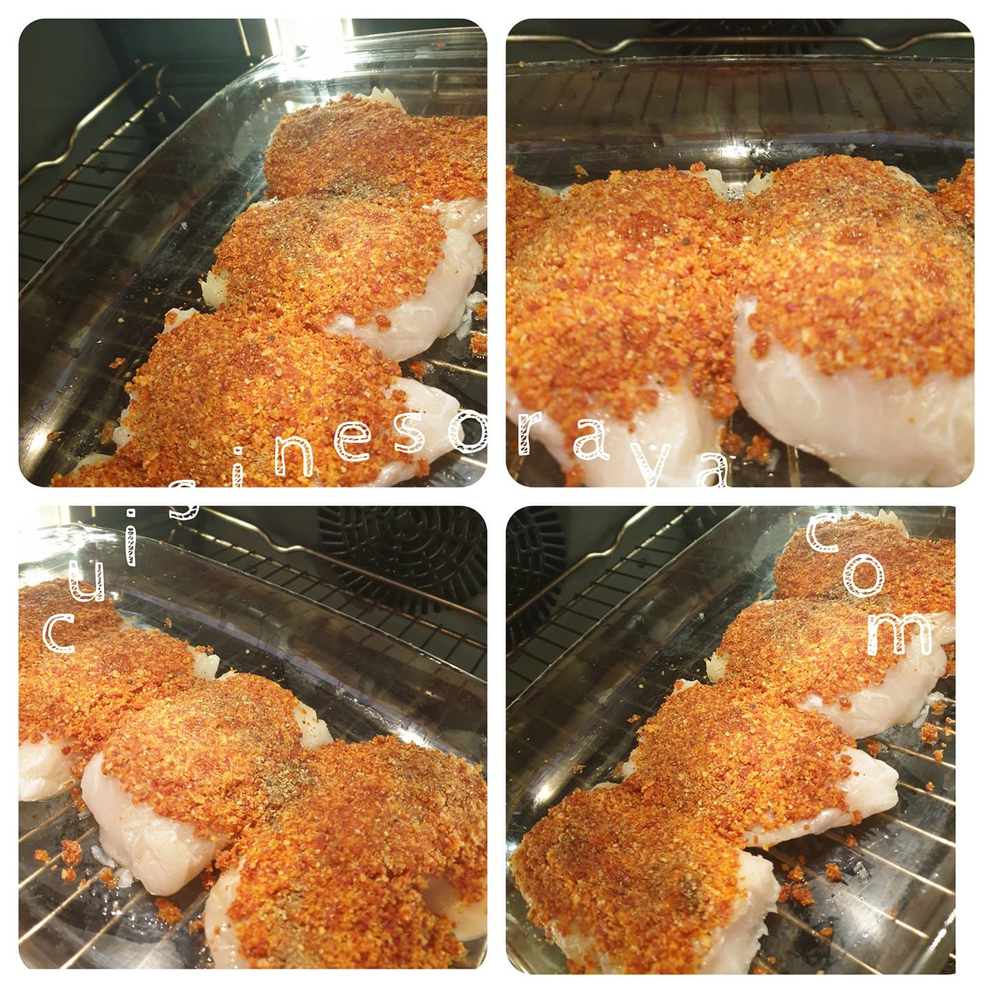 Cabillaud en croûte de chorizo