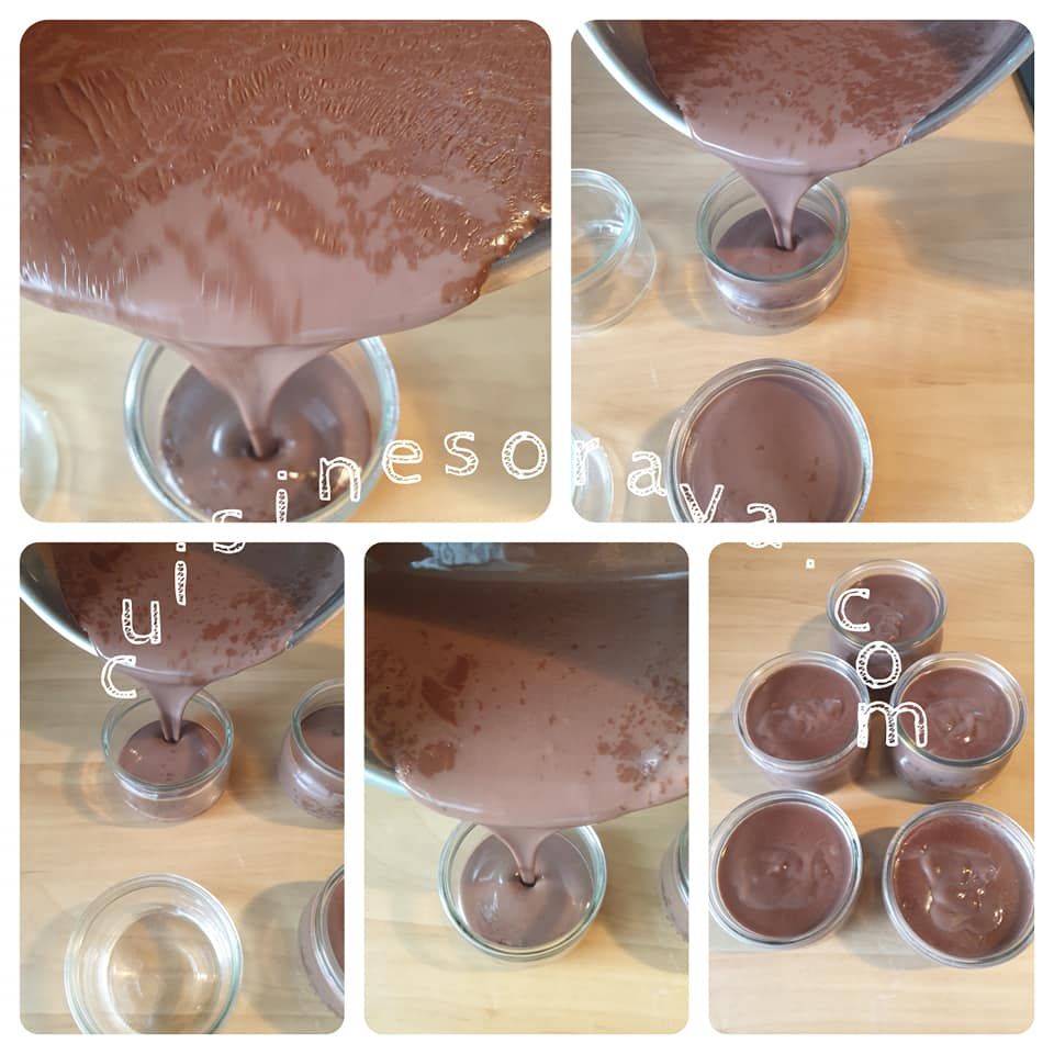 Crème légère au chocolat