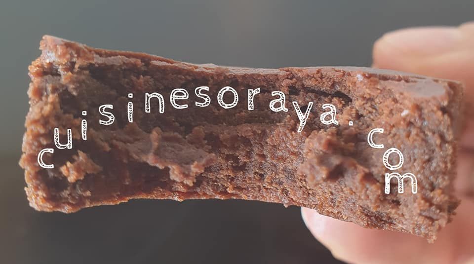 Fondant chocolat à base d'haricots rouges