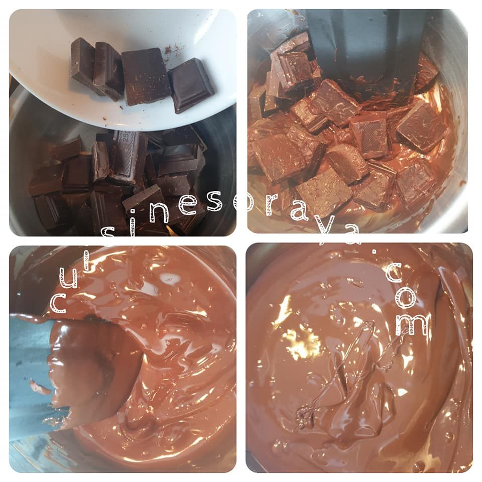 Fondant chocolat à base d'haricots rouges
