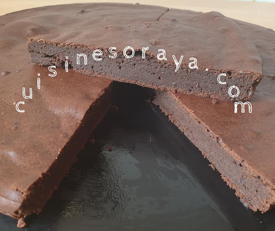 Fondant chocolat à base d'haricots rouges