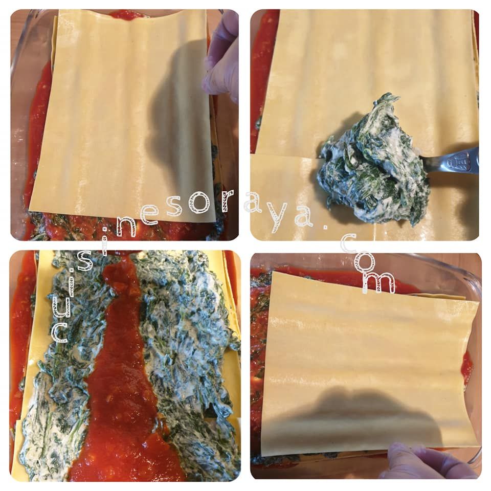 Lasagnes ricotta et épinards
