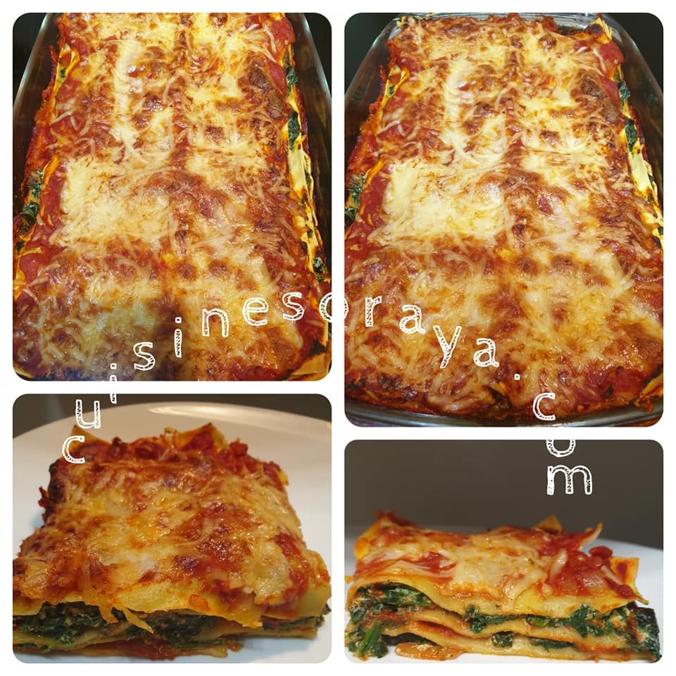 Lasagnes ricotta et épinards
