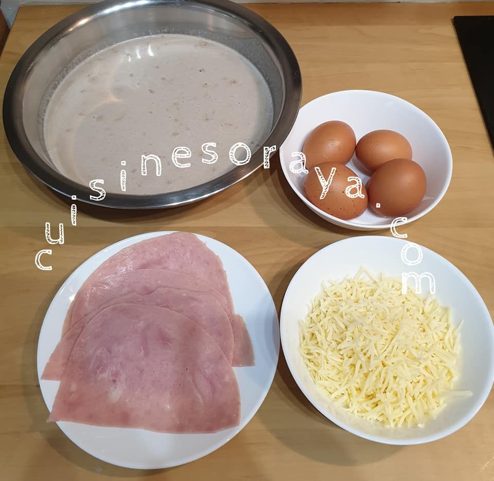 Galette de sarrasin poireau, dinde et chèvre ou à l'oeuf, dinde et fromage