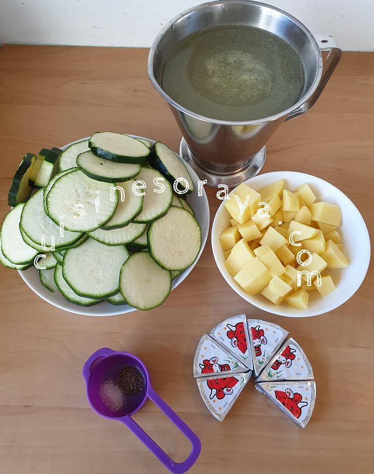 Soupe de courgette
