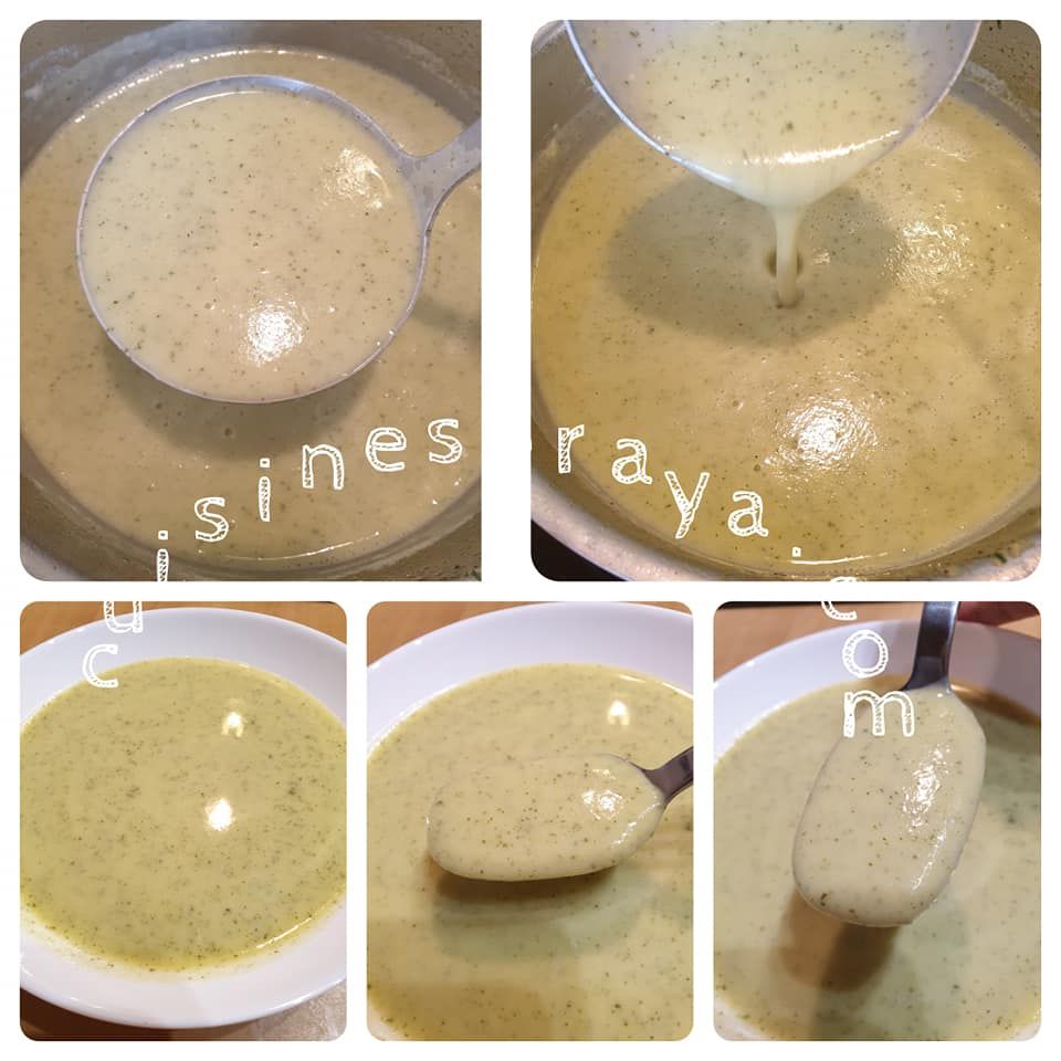 Soupe de courgette