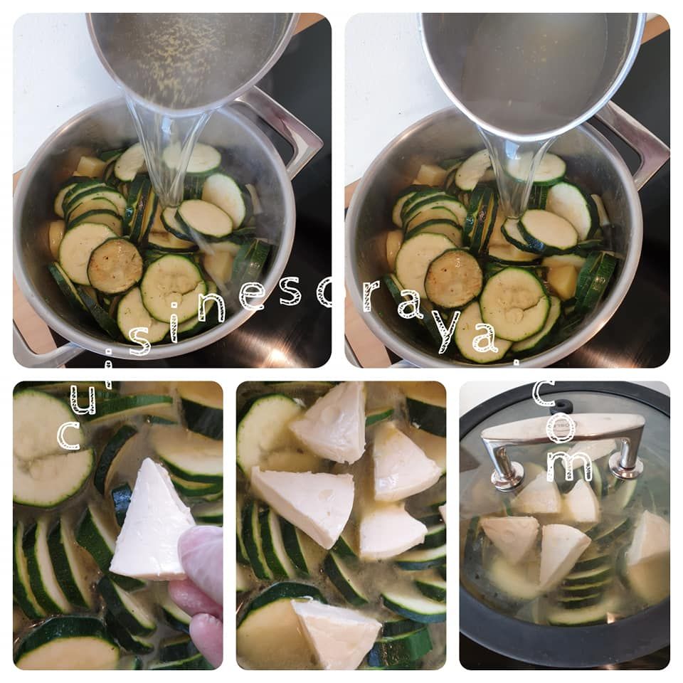 Soupe de courgette