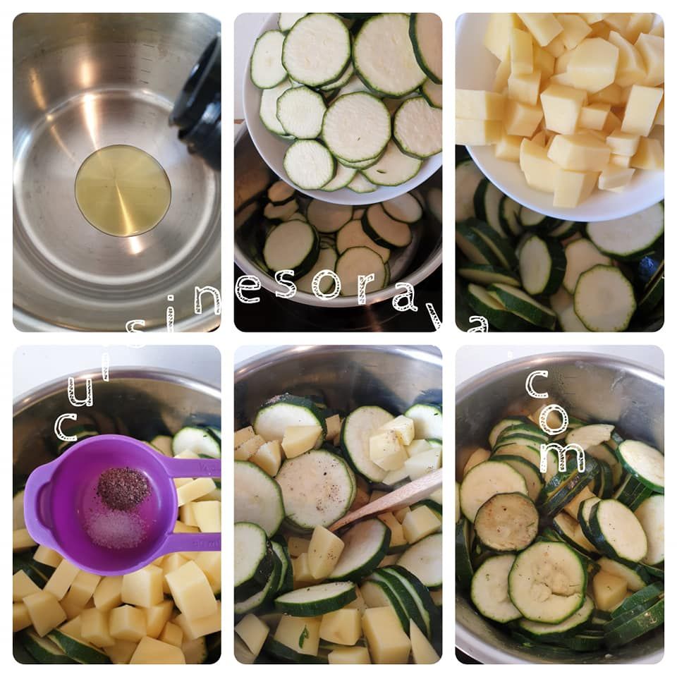 Soupe de courgette