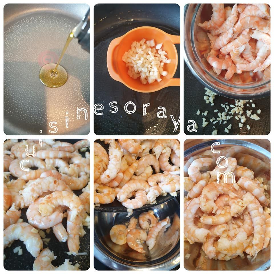 Crevettes à la toscane