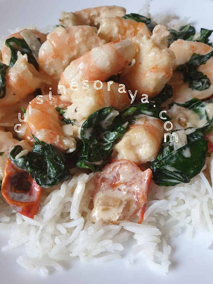 Crevettes à la toscane