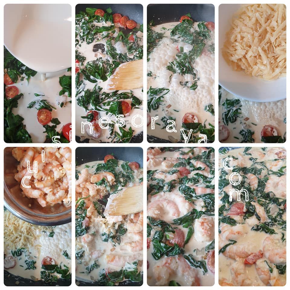 Crevettes à la toscane