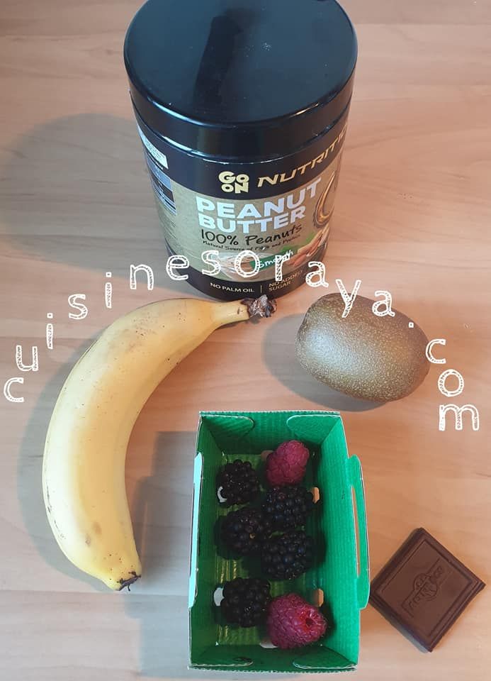 Banane en tartine