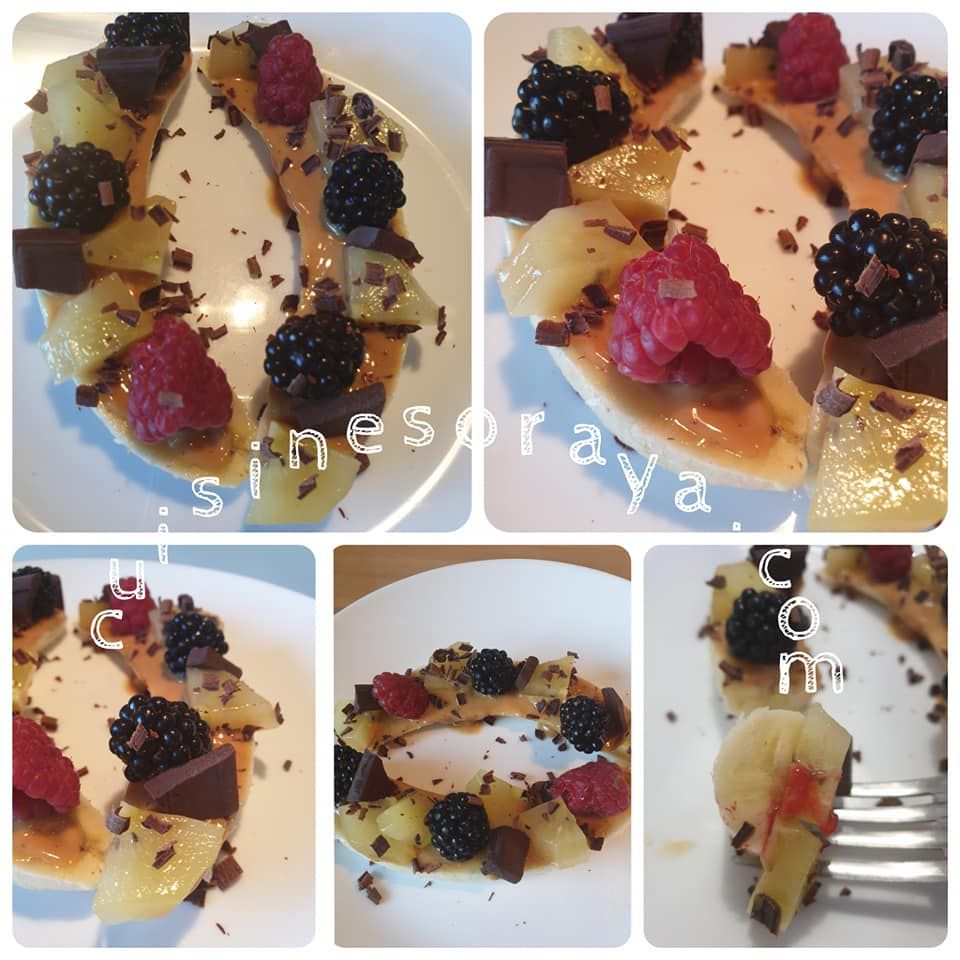 Banane en tartine