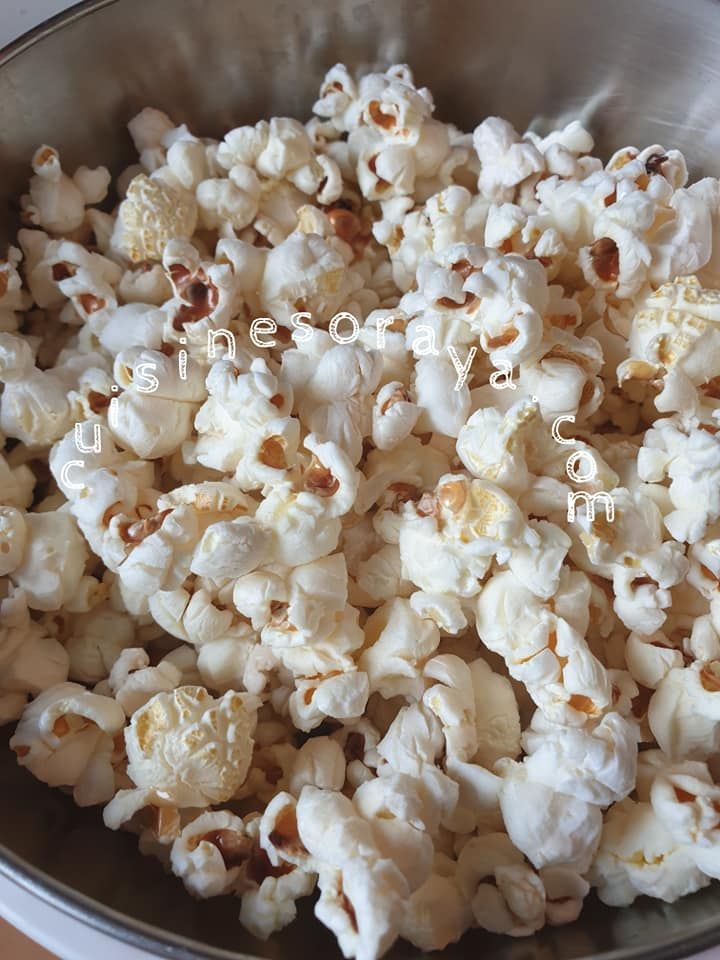 Pop corn sans huile
