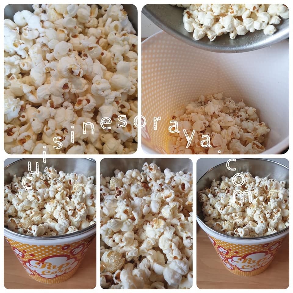 Pop corn sans huile